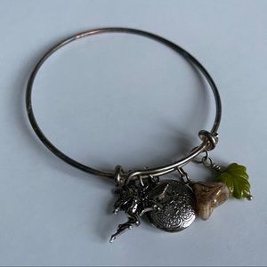 Free w/Any Purchase SpringGreen Fairy Charm Bangle